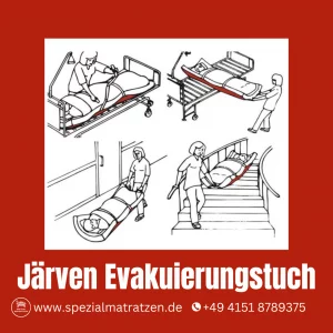 aufkleber evakuierungstuch